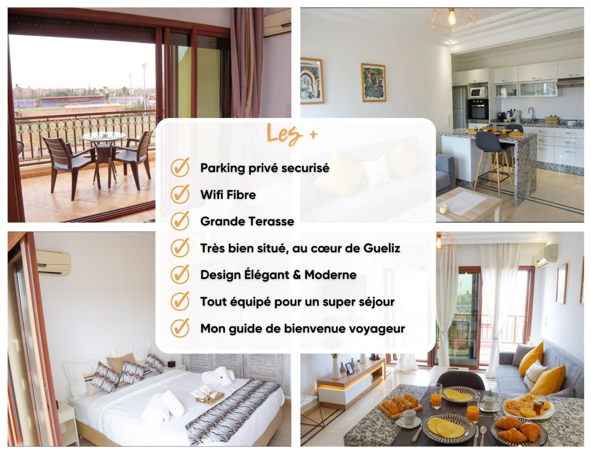 Cosy Cocon Au Coeur De Gueliz-parking Gratuit شقة مراكش